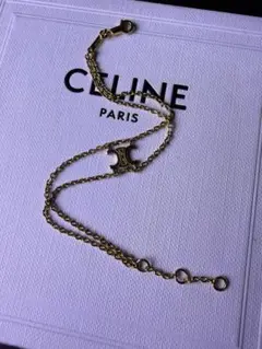 CELINE セリーヌ　トリオンフ　サスペンダー　ブレスレット