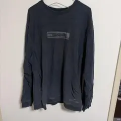 mosquid プリントスウェット ネイビー