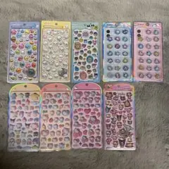 【正規品】ボンドロ　プチドロ　おはじき　コットン　うるちゅる　シール9点セット