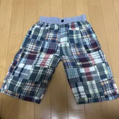 最終値下げ‼️綿100% キッズ 130 長めのハーフパンツ　生地薄