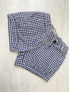 ボンポワン ギンガムチェック ショートパンツ12