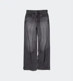 ワイドストレートジーンズ 26サイズ