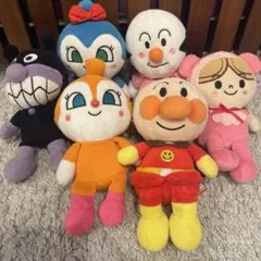 アンパンマン ぬいぐるみセット
