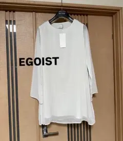新品未使用 EGOIST シアートップス チュニック ミニワンピースのサムネイル