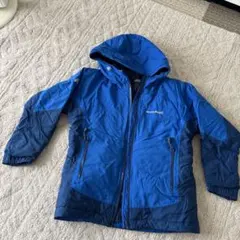 montbell 140センチダウンジャケット　ブルー