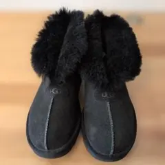 UGG ブラック ムートンブーツ 24cm 黒　アグ　レディースのサムネイル
