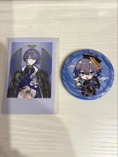 小柳ロウ　缶バッジ　デフォ　　チェキ　Dytica 2周年