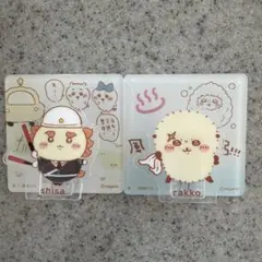 ちいかわ アクリルシーンクリップ シーサー＆ラッコ