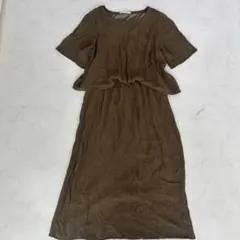 シューラルー ワンピース 裏地付 L（C108）