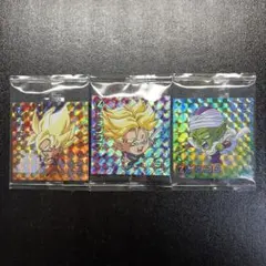 ドラゴンボール 超戦士シールウエハース超 超絶感謝の十周年 GR3枚まとめ売り