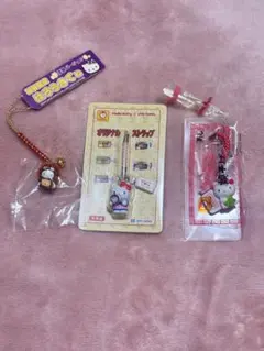 ハローキティ ストラップセット