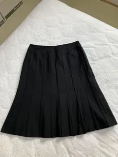 アリスバーリー プリーツ風台形スカート　ブラック　11号