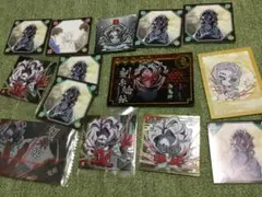 蜘蛛鬼累　鬼滅の刃　シール、カード　まとめてセット