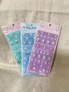 【新品】キティ タイルシール 3種セット