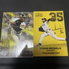 プロ野球チップス モイネロ カード 2枚セット