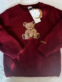 petit main クマ刺繍 セーター 120〜130