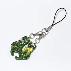 猫ちゃんチャーム2匹セットストラップ⑅398