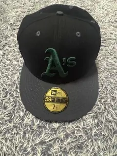 NEW ERA 59FIFTY A's キャップ 7 1/2