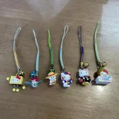 ご当地ハローキティ ストラップ 6個セット