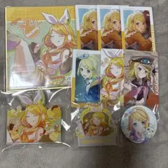 プロセカ　鏡音リン　ミニ色紙　バースデー　缶バッチ　アクキー　エピカ　まとめ売り