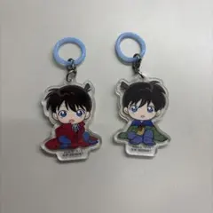 名探偵コナン ふらっとめじるしアクセサリー ちぢませ隊ver 工藤新一 2個