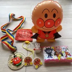 アンパンマン アーム風船★メダル★ミニポーチ★テッシュ★クリップ★しょくぱんまん