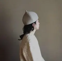 新品、未使用　mite えん帽子　トーク帽　Lサイズ 2025年最新】えん帽子 miteの人気アイテム - メルカリ