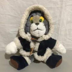 サンアロー製 1998年 トムとジェリー ぬいぐるみ ダッフルコート レトロ