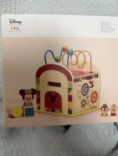 Disney KIDEA 木製知育玩具セット　BUSY BOX