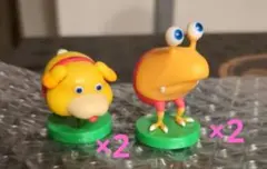 【ピクミン】チョコエッグ　オッチン2個、チャッピー2個