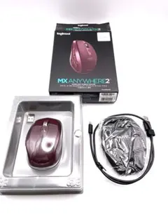 Logicool MX Anywhere 2 ワイヤレスモバイルマウス 深紅 - メルカリ