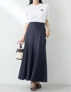 アース　ネイビースカート エムズ　ルネ　フォクシー