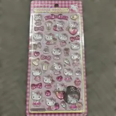 キティ　ボンボンドロップシール