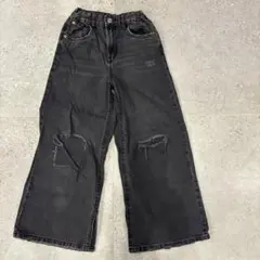 GW価格‼️ZARA ザラ　ブラックデニム　パンツ　キッズ