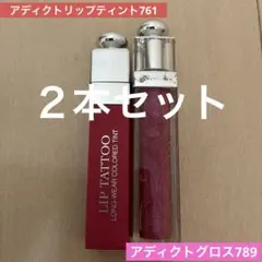 ディオール　アディクトリップティント761 アディクトグロス789 ２本セット