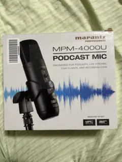 Marantz MPM-4000U ポッドキャストマイクのサムネイル