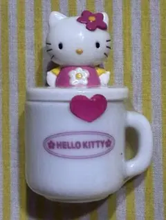 ハローキティ マグカップ型 ミニチュアフィギュア　陶器