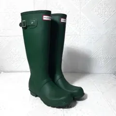 ✨美品✨HUNTER✨ハンター レディースレインブーツ　　MJ168