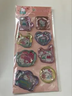 サンスター文具　ハローキティ ウォーターシールセット 8枚入り