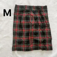 チェック柄タイトスカート 【Ꮇ】
