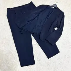 ひろ様【新品タグ付き】パンツスーツ 4L ブラック ひな Hina style 新品未使用】Hina Style レディーススーツ3点セット 4L