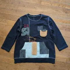 ドラッグストアーズ　裏毛トレーナー