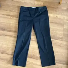 theory luxe ネイビー クロップドパンツ 040