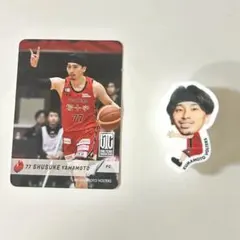 熊本ヴォルターズ　抱っこちゃんクリップ　山本柊輔選手