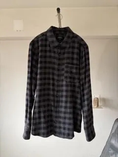 A.P.C. チェック柄ネルシャツ Mサイズ