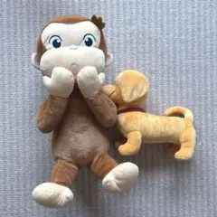 おさるのジョージ　ハンドリー　ぬいぐるみ