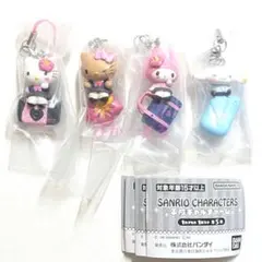 サンリオキャラクターズ　平成ギャルチャーム　キティ　日焼け　他4点セット　ガチャ