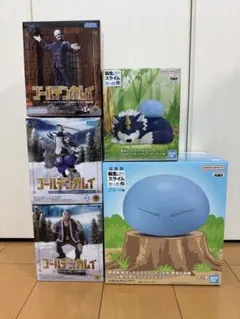 【新品未開封】ゴールデンカムイ 転スラ フィギュア 5点セット まとめ売り