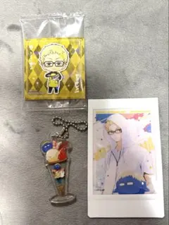 月島蛍 ハイキューシュガーラスク 文房具カフェ カラービーチ スナップカード