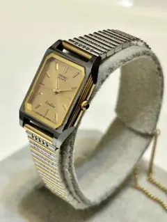 SEIKO EXCELINE 超硬質合金 レディース クォーツ 腕時計 稼働品のサムネイル